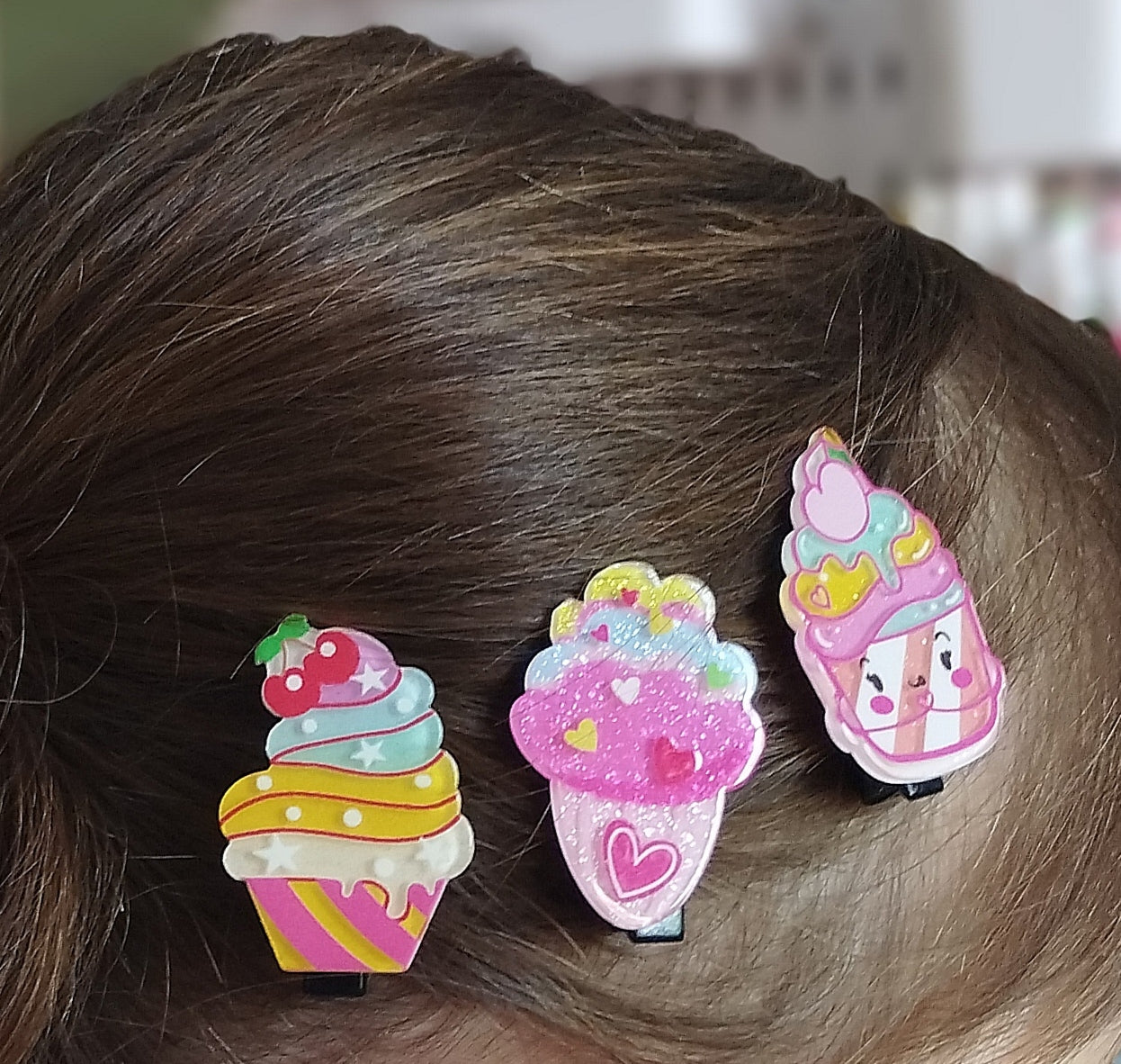 Barrette Cupcake