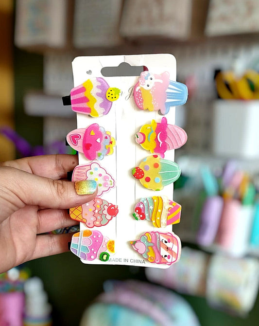 Barrette Cupcake